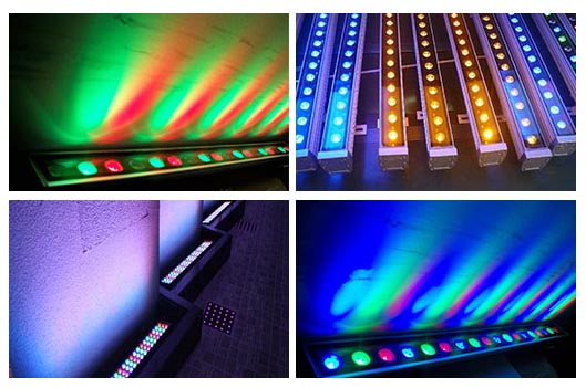 led wall washer application