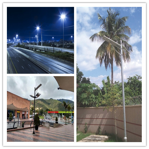 12w all in one intergrated solar street light